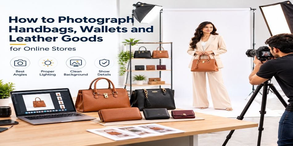 How to Photograph Handbags, Wallets and Leather Goods for Online Stores